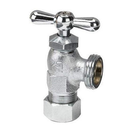 Thrifco Plumbing 1/2 Nom. 5/8 Comp. Washine Machine Valve 9415153